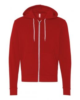 BELLA + CANVAS-Unisex Sponge Fleece Full-Zip Hoodie-3739